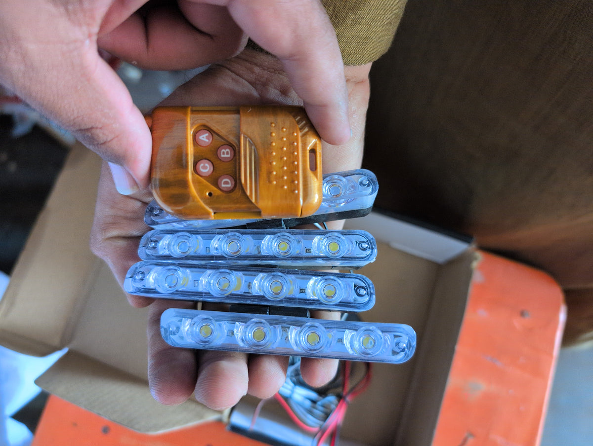 Led Flasher With Remote