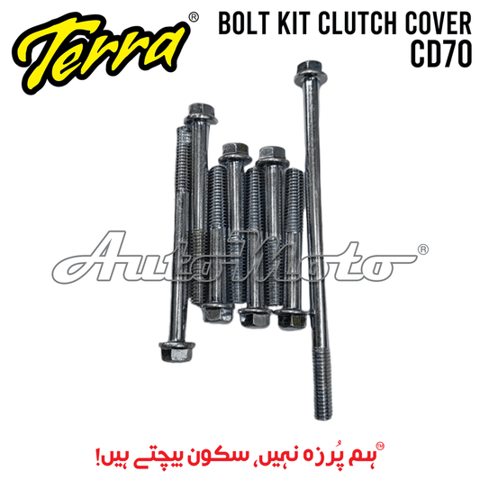 Bolt Kit Clutch Cover CD70