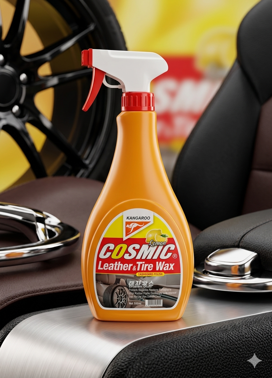 Cosmic Leather and Tire Wax Polish