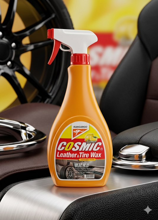 Cosmic Leather and Tire Wax Polish