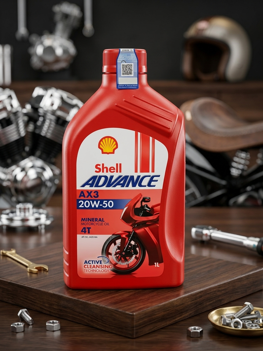 SHELL AX3 20W-50 1L