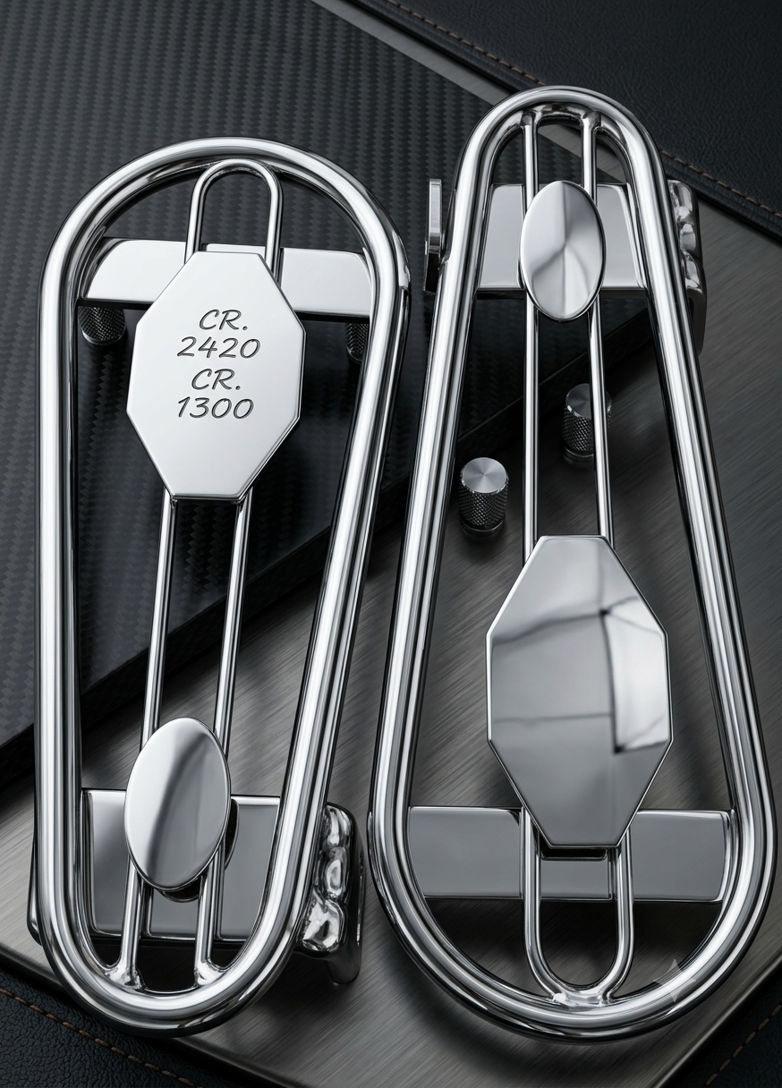 Foot Jaali Steel Chrome CD70 & China Bikes