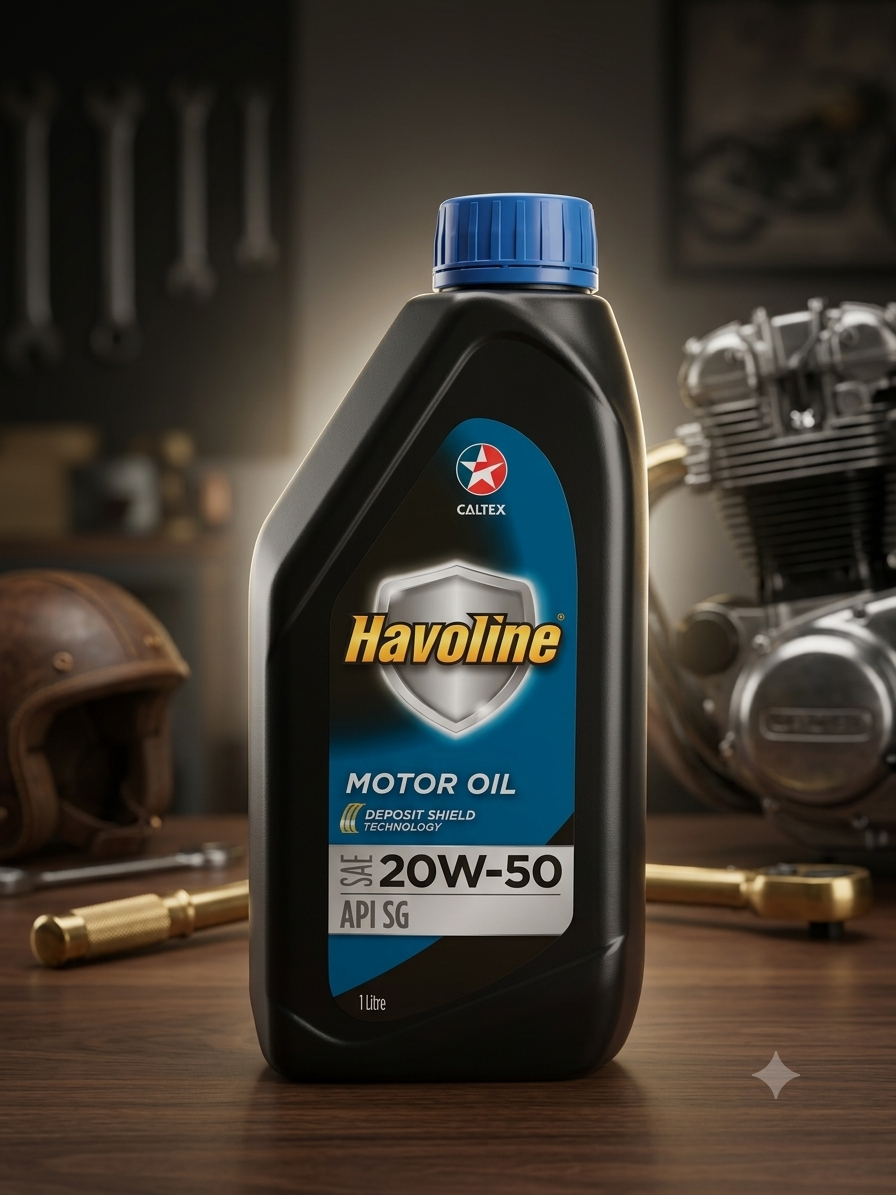 Havoline Moter Oil 20w50 1L